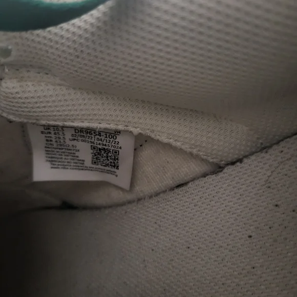 Nike Dunk Low ‘Lottery Pack’ Men's Green and White Sneakers - Picture 9 of 10